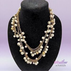 Stella & Dot Gabrielle Pearl Necklace